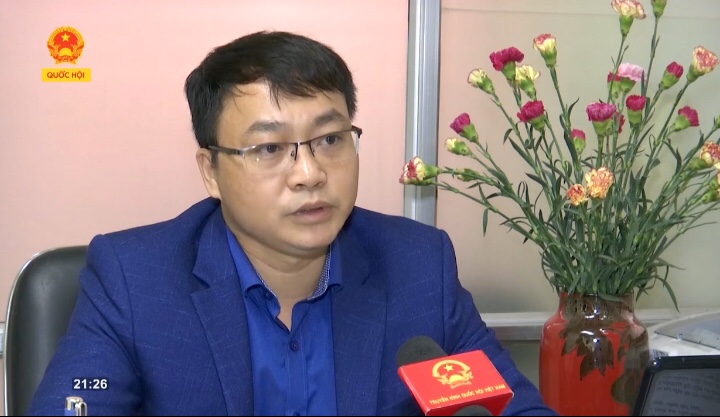 Luật sư Đặng Thành Chung trả lời phỏng vấn của Truyền hình Quốc hội
